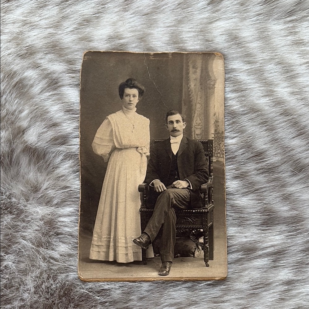 Vintage Black and White Photograph